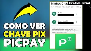 Como ver minha chave pix no PicPay