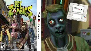 Pet Zombies Gameplay | Bizarre Zombie Pets on Nintendo 3DS