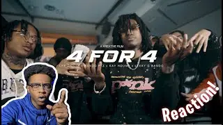 Lee Drilly x Bando Ptz x Kay Hound x Leeky G Bando - 4 FOR 4 (Reaction)