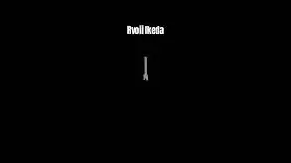 Ultratronics at Barbican Hall, London #ryojiIkeda #barbican #london #uk