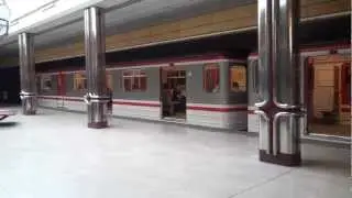 Metro Praha / Prague at station Lužiny Linka B HD
