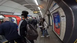 🇬🇧 London, Victoria Underground station, travel to Tottenham Hale station & shopping centre