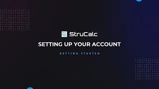 Account Management Walkthrough | STRUCALC