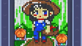 Pixel Flow Level 1141 Soulution Walkthrough A girl