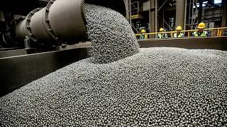 How Millions of Iron Pellets Are Made In Factory