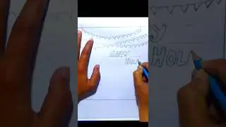 Happy Holi 2023 with color drawing #rittickdrawingart #happy #holi2023