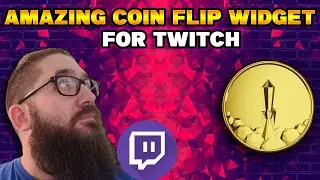 💥 Виджет для подбрасывания монеты на Twitch ЛЕГКИЙ | Наложение подбрасывания монеты для трансляций на Twitch
