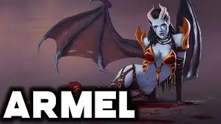 Armel - Queen of Pain - Dota 2 Full Gameplay