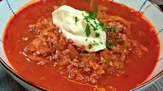 Krautsuppe mit Hackfleisch &ndash; deftig, w&auml;rmend und super einfach 😋