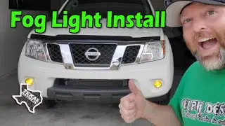 Nissan Frontier Fog Light Install