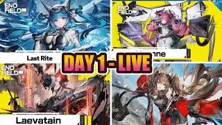 Endfield Day 1. NOT STOPPING UNTIL GETTING LEVATAIN, GILBERTA OR YVONNE