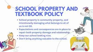 Student Code of Conduct 4:  School Property and Textbook Policy