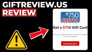 Обзор Giftreview.us &ndash; Подарочная карта Giftreview на 750 долларов &mdash; это законный продукт или моше...