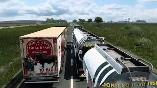 Euro Truck Simulator 2 Man TGX Bloemhof to Lesotho South Africa Part One