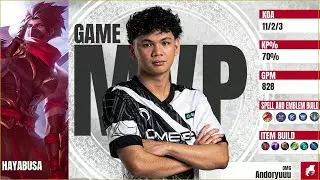 ANG PAGBAWI NG BARANGAY | OMEGA VS AURORA GAME 3 | MPL PH S4 W5 D2 | RORA VS OMG | OMG VS RORA