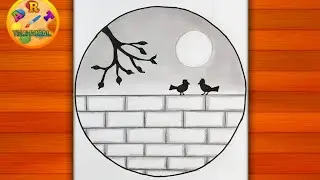 do pakshi ka khubsurat painting 🎨#art #youtube #viral #trending #video 🖌️🎭❤️🖌️🔥