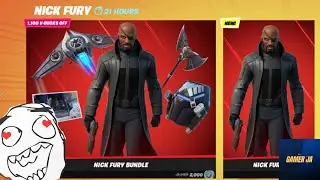 NICK FURY is NOW in Fortnite! #Shorts