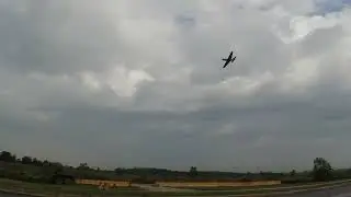 FMS P-39 AirCobra 6S unlimited vertical climb