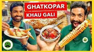 Ghatkopar Khau Gali | Mumbai Street Food | Veggie Paaji