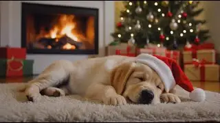 4K| 1 Hours Calm Christmas Music for Dogs &ndash; Stop Stress & Improve Sleep