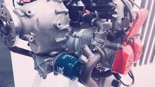 Поршневой авиадвигатель М105 показан в России