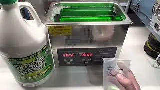 Ultrasonic Cleaning Solution (Biggest bang for the dollar and its organic!)