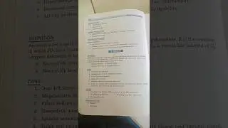medical surgical nursing/ notes !anaemia notes! bsc nursing 2nd year gnm nursing 2nd year notes