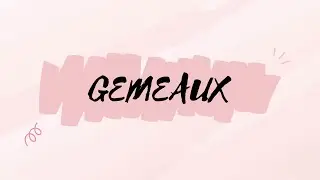 GEMEAUX Un tournant imminent 🫣oseriez‑vous suivre ce tirage ⁉️