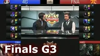 Fnatic Academy vs Team Forge | Game 3 Finals of S7 EUCS Spring 2017 Qualifiers | FNA vs 4G G3
