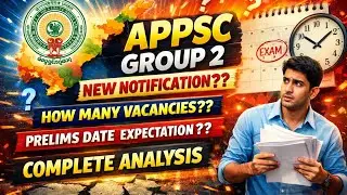 Appsc group 2 NEW NOTIFICATION,VACANCIES,PRELIMS DATE????✅️✅️✅️✅️🎯