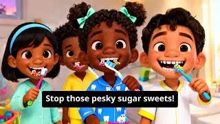 Brush Your Teeth Song 🦷✨ | Fun Tooth Brushing Song for Kids (Morning & Night)