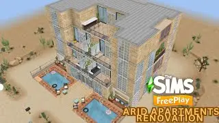 Sim Springs Arid Apartments | Fully Renovated | New Floor Plans | The Sims Freeplay | Jay Simmerz..🌵