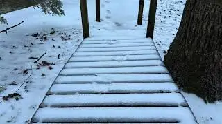 ASMR Crunchy Walk on Ice and Snow #asmr