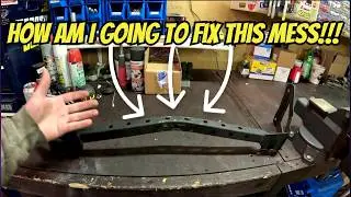 E46 Custom Lower Rad Mount Repair