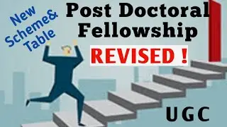 UGC NEW NOTICE | Post Doctoral Fellowship Revised amount | Fellowship Post Doctoral Scholar |#pdf