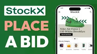 How To Place A Bid On StockX - Full Guide 2025