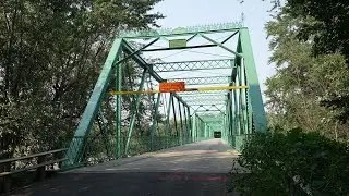 Historic Shawnee Bridge, Williamsport, Indiana. Possibly Indiana's Most Beautiful Steel Truss Bridge