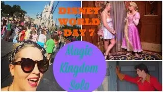 Disney World Vlog 2015 Day 7: Magic Kingdom Solo | Gillian At Home