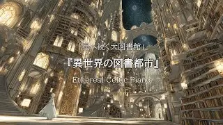 【作業用BGM】「星へ続く大図書館 ― ケルトピアノBGM」【癒し|リラックス】散歩 | 読書 |勉強 | 瞑想