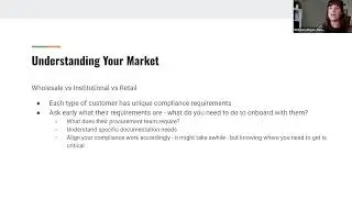 Accessing Wholesale & Institutional Markets  Compliance and Food Safety Considerations