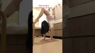 How to do a handstand at home #viral #contortion #flexibility #tips #tricks