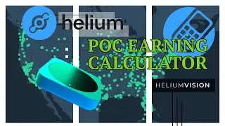 HELIUM EARNING CALCULATOR for PoC // WHATS MY ROI???