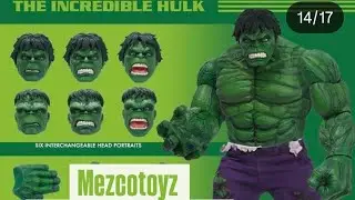 Mezco One:12 Collective Предварительный обзор фильма &laquo;Невероятный Халк&raquo;.
