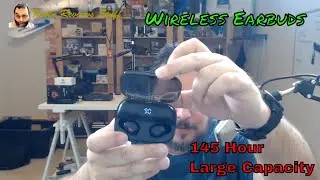 Kevin Reviews Stuff | Review of the  CASECUBE Wireless Earbuds, 145H Playtime, Noise Cancelling