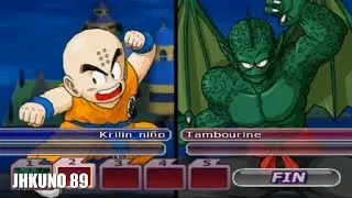 *Venganzas de Krilin* KRILIN NIÑO TEAM vs TAMBOURINE TEAM | DRAGON BALL Z BUDOKAI TENKAICHI 3