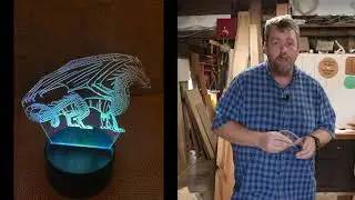 Glowforge Acrylic Night Light