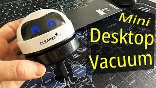 Mini Desktop Vacuum Cleaner - Portable, USB, Cute, Useful? 10$ starting price