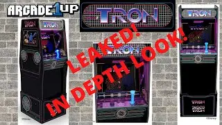 Arcade1up - In Depth Look at Tron - Leaked Info!!