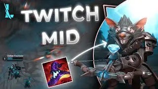 FULL AP TWITCH MID in WILD RIFT is Actually BROKEN 🤯 (Insane Burst Damage!)