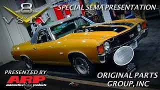 Fresh 1971 El Camino and Olds 442 Convertible Restorations from OPGI at SEMA 2015 Video V8TV